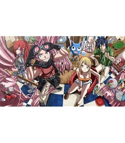 Amazon.com: Fairy Tail Wall Scroll New Natsu Pose Wall Art